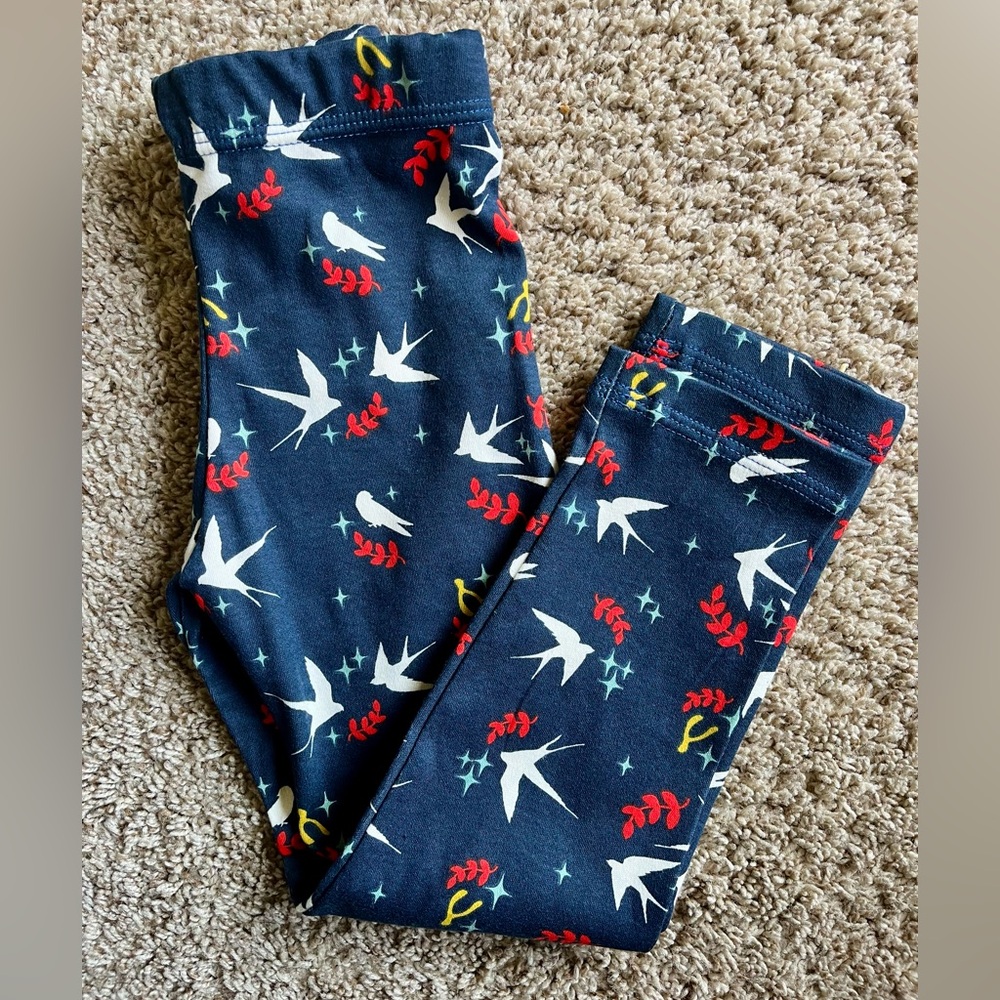 Toddler Bird and Wishbone Print Leggings